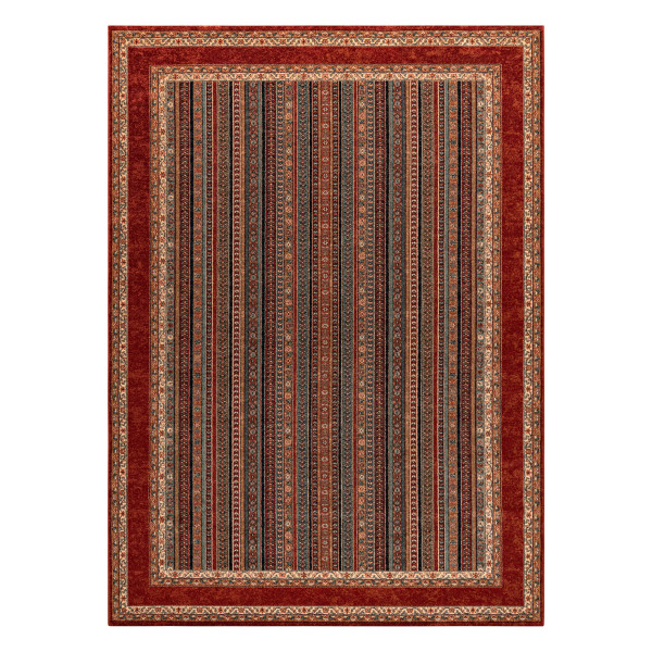Dywan wełniany KASHQAI 4357 300 ramka, orientalny zielony / 67x130 cm
