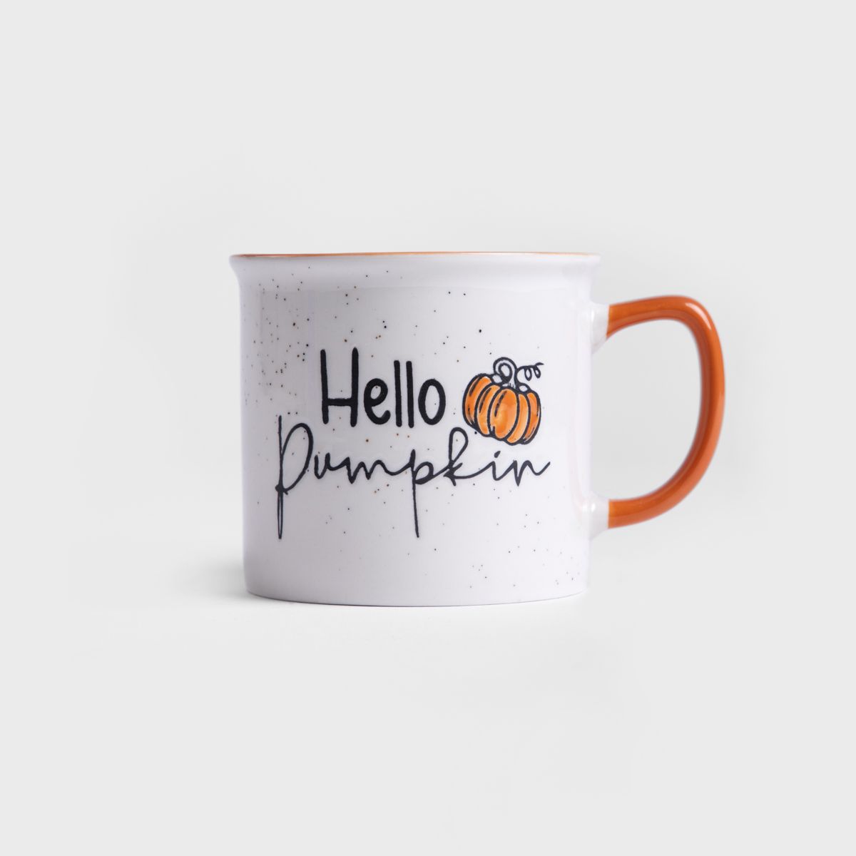 Kubek PALLI hello pumpkin z pomarańczowym uchem 0,4 l