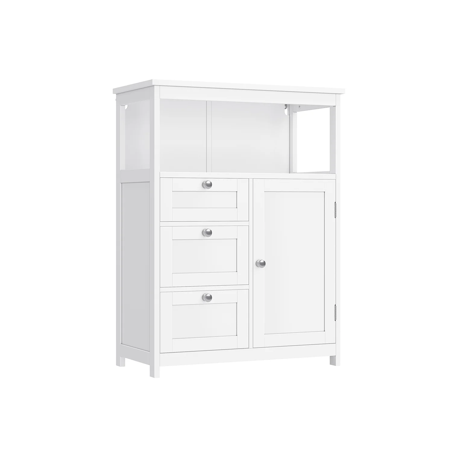 Meuble de salle de bain 3 tiroirs blanc