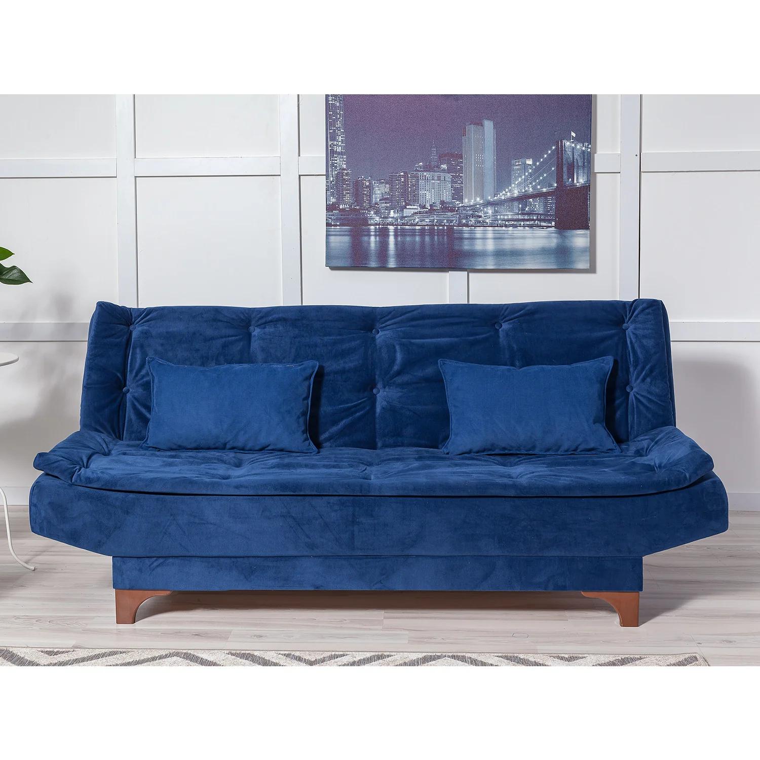 3-zitsslaapbank Kelebek velvet