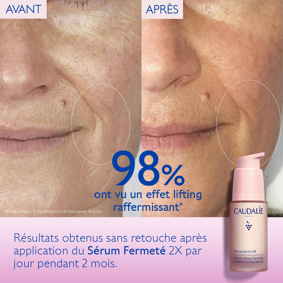 Sérum Liftant Fermeté au Resvératrol, alternative au Rétinol