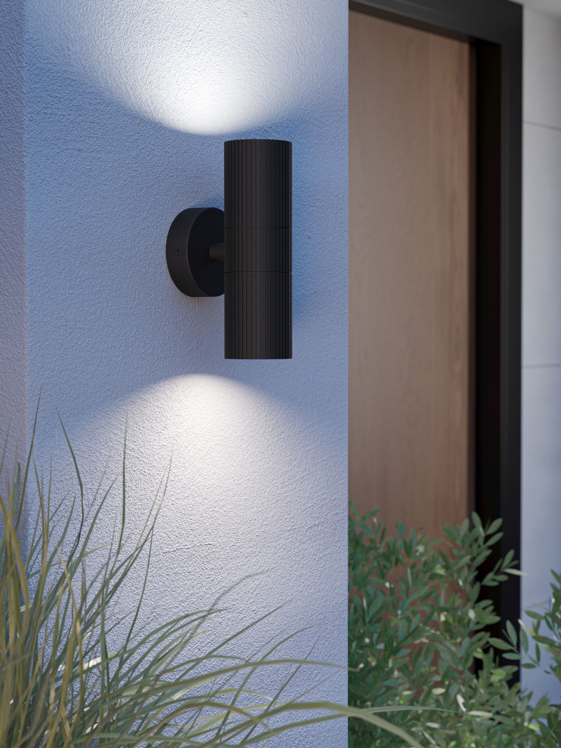 Eglo Black TOMELLOSO Modern Outdoor Wall Light