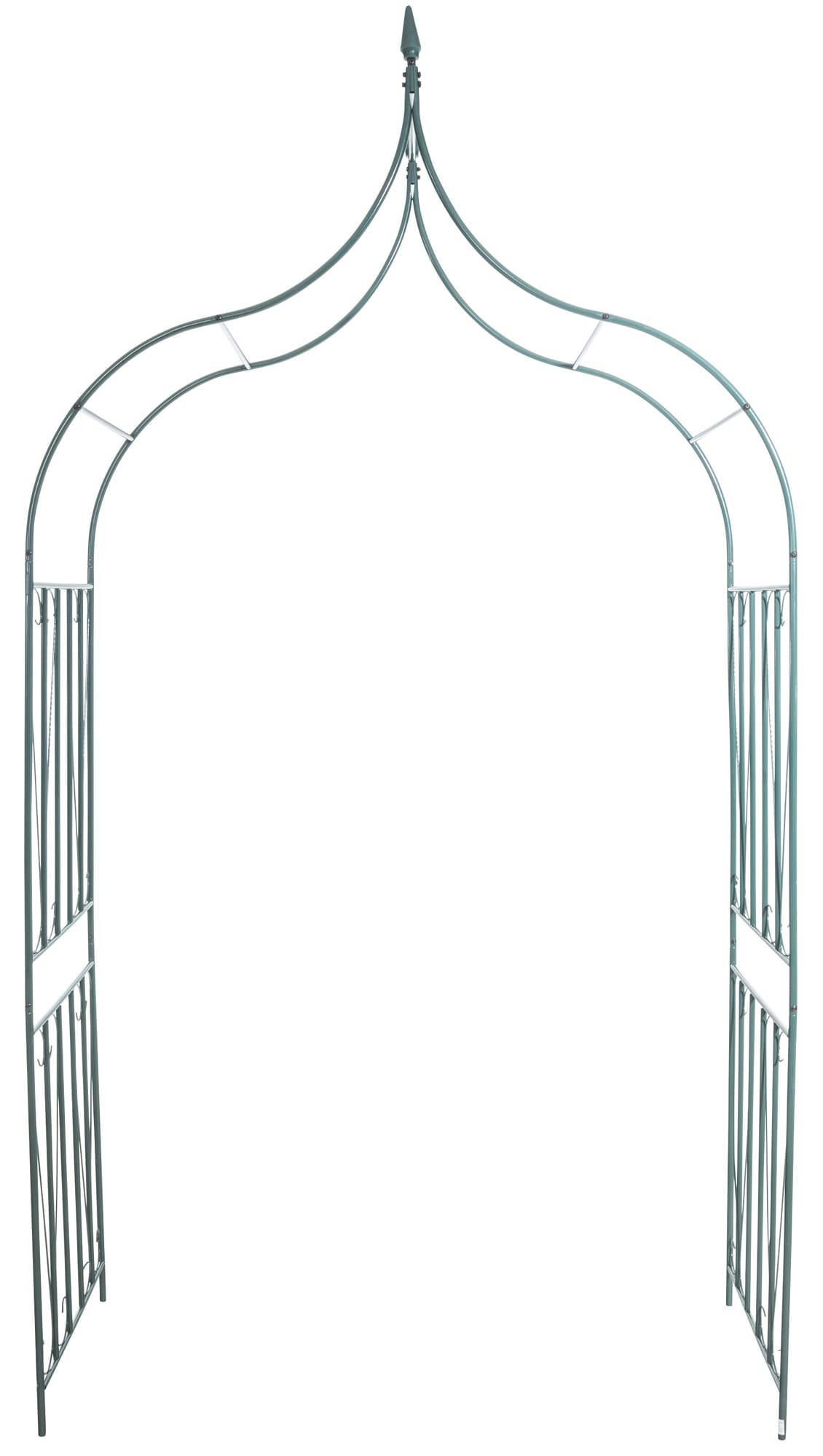 ROSEN - Arche pour plantes grimpantes en métal Vert