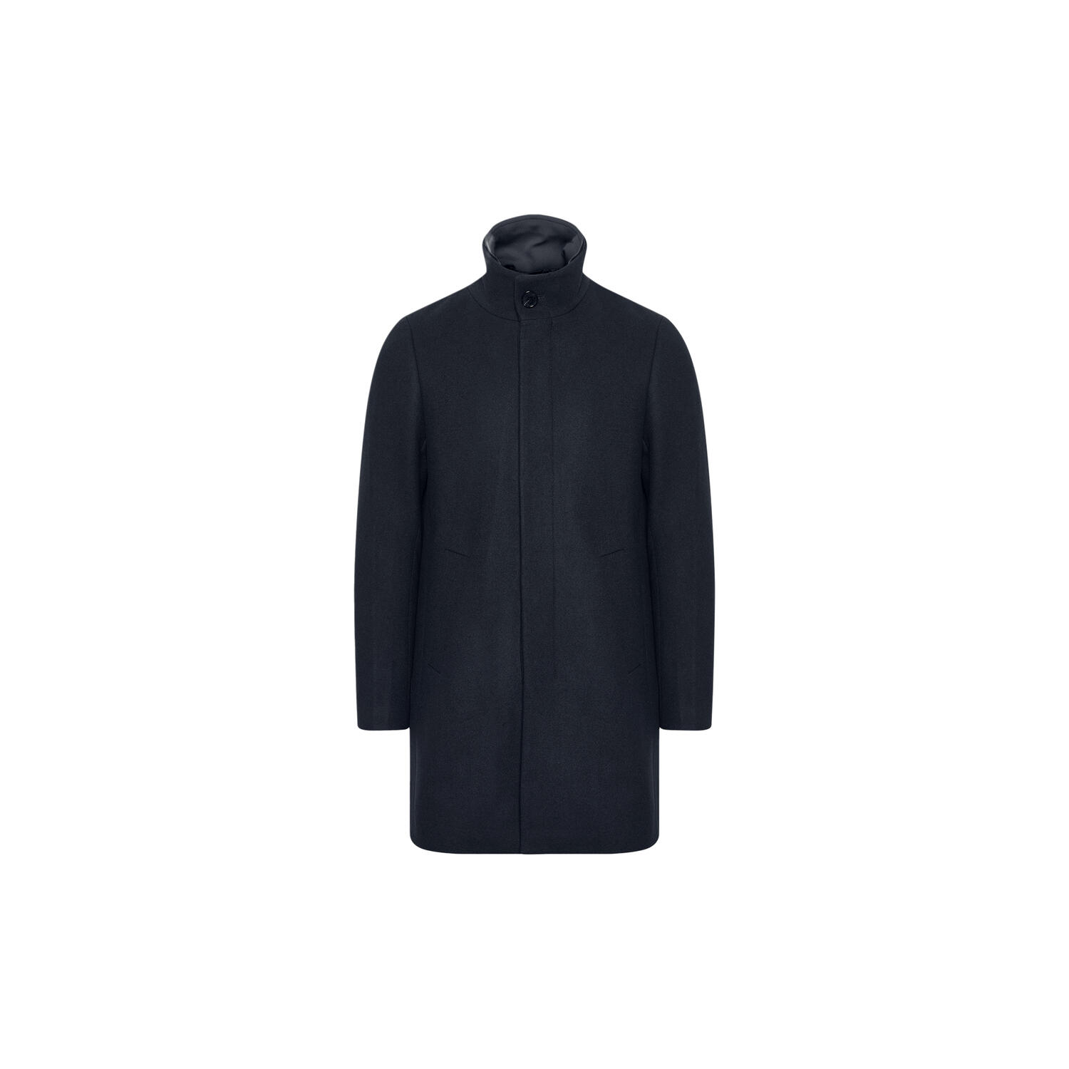 Harvey N Coat, dark navy