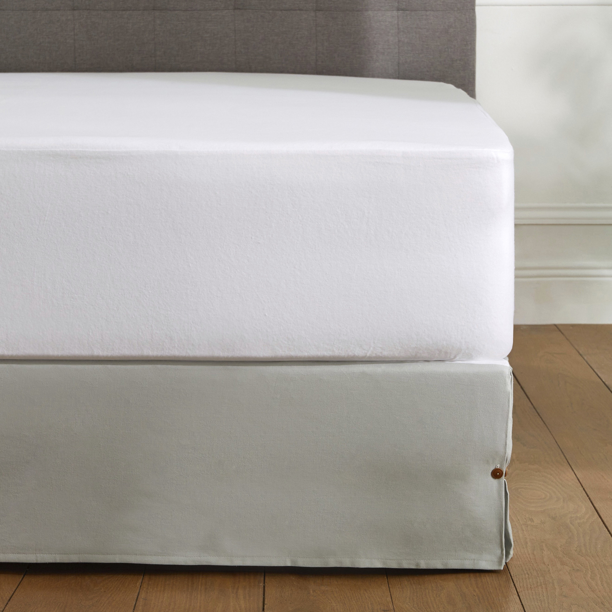Protège-matelas forme lit doubleMolleton 200g