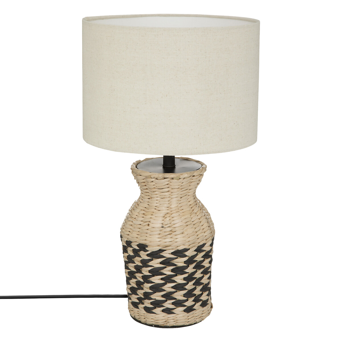 Lamp "Jacinthe" Black, H49 cm