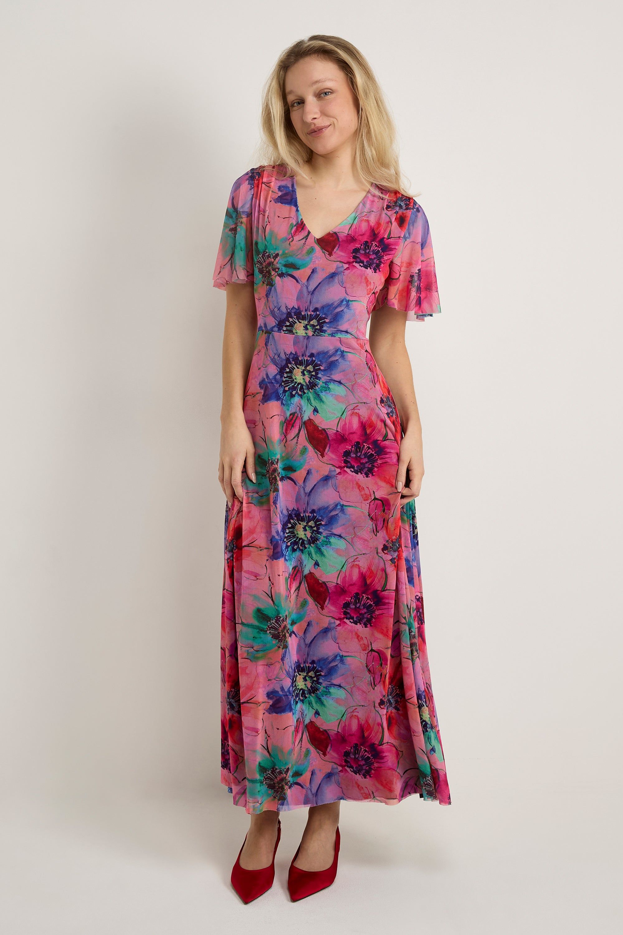 GWD by GEORGE W. DAVIES GWD Immy Floral Printed Maxi Dress