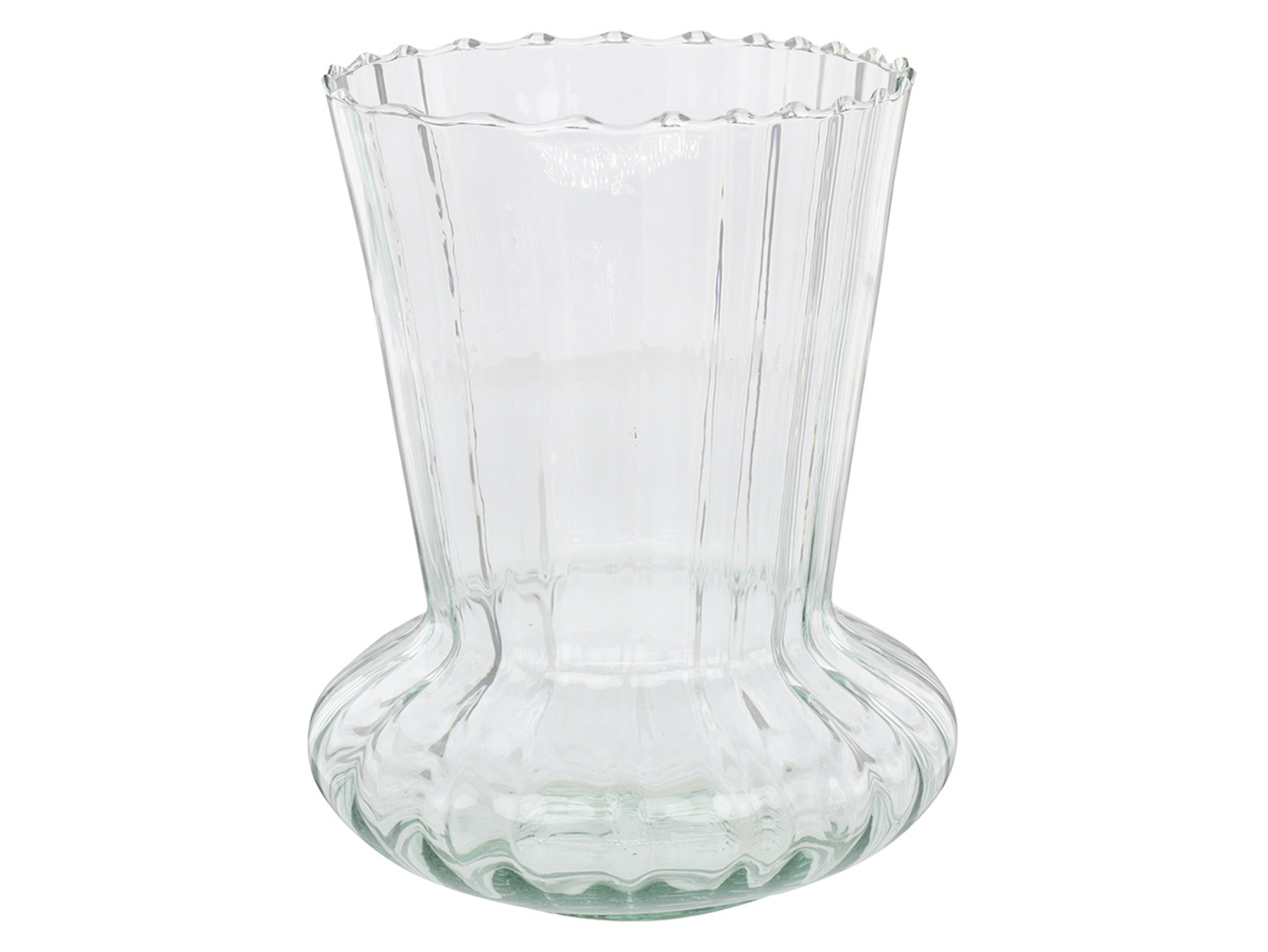 Wazon szklany 20 cm transparentny
