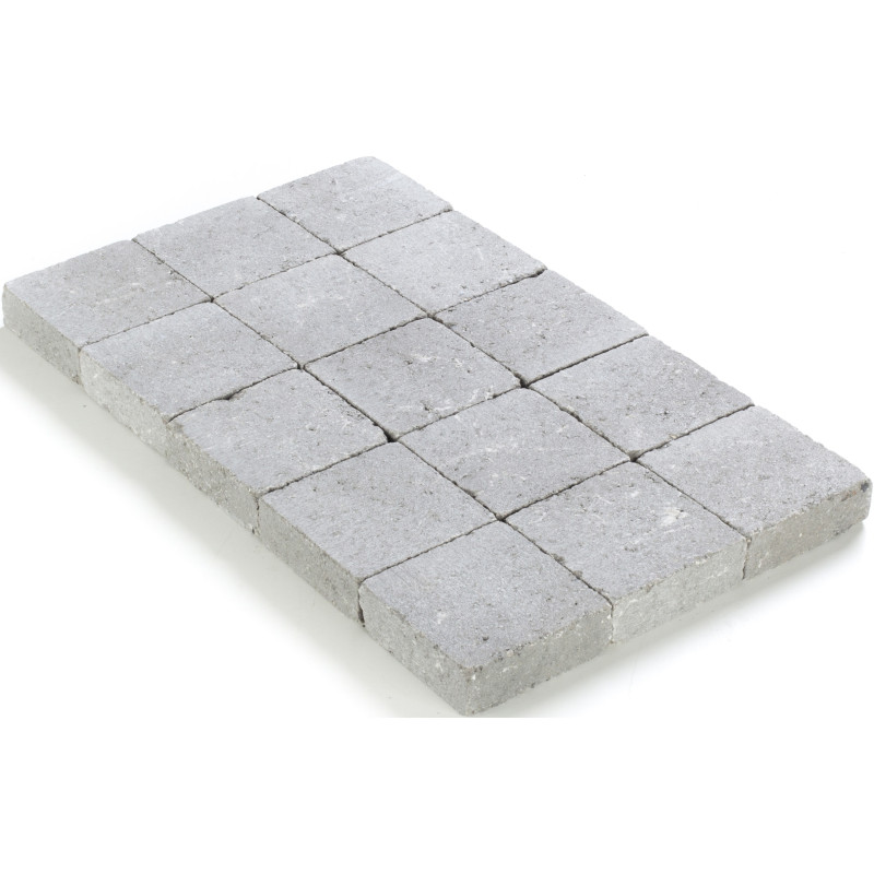 Palette 525 Pavés gris tambourinés 15 x 15 x 5 cm COBO GARDEN