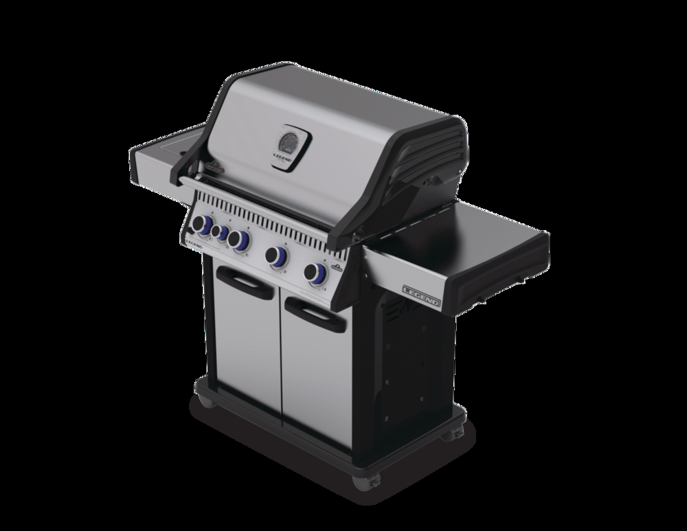 Napoleon Legend LD4X Stainless Steel Natural Gas BBQ Grill with 4 Main Burners and Infrared Side Burner