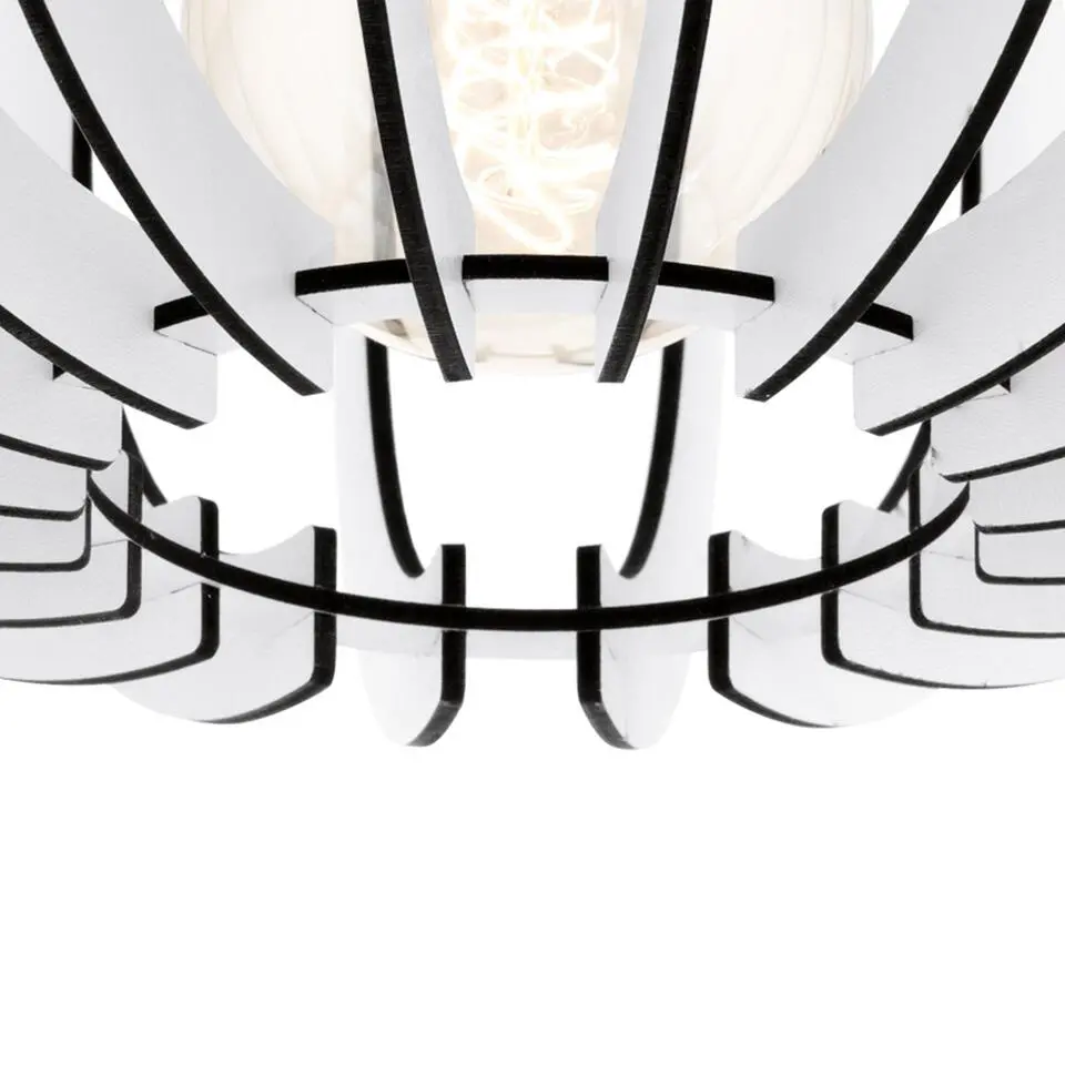 EGLO Stellato Plafonni&egrave;re - E27 - 30 cm - Wit