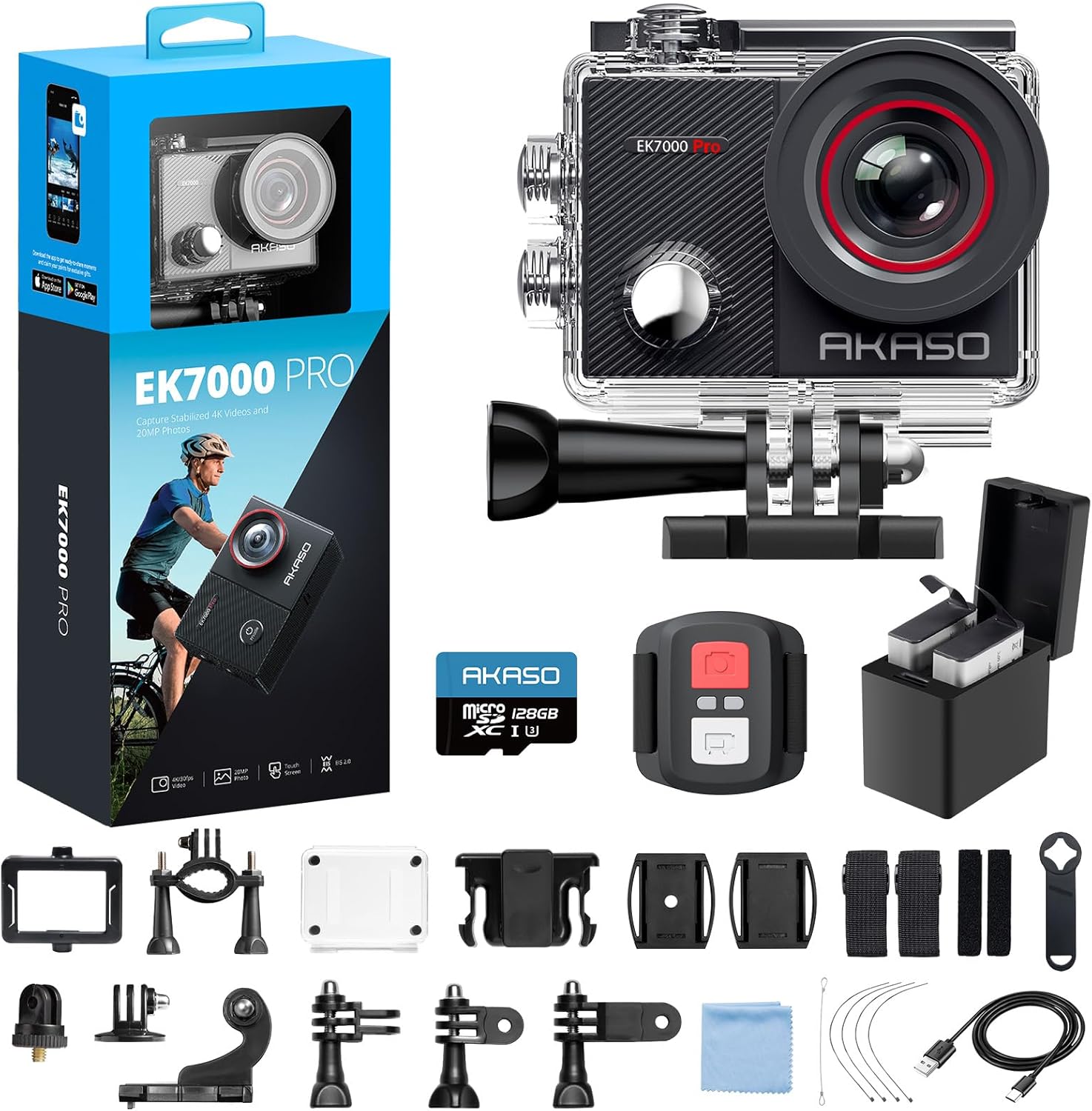 AKASO EK7000 Pro 4K30fps Action Camera
