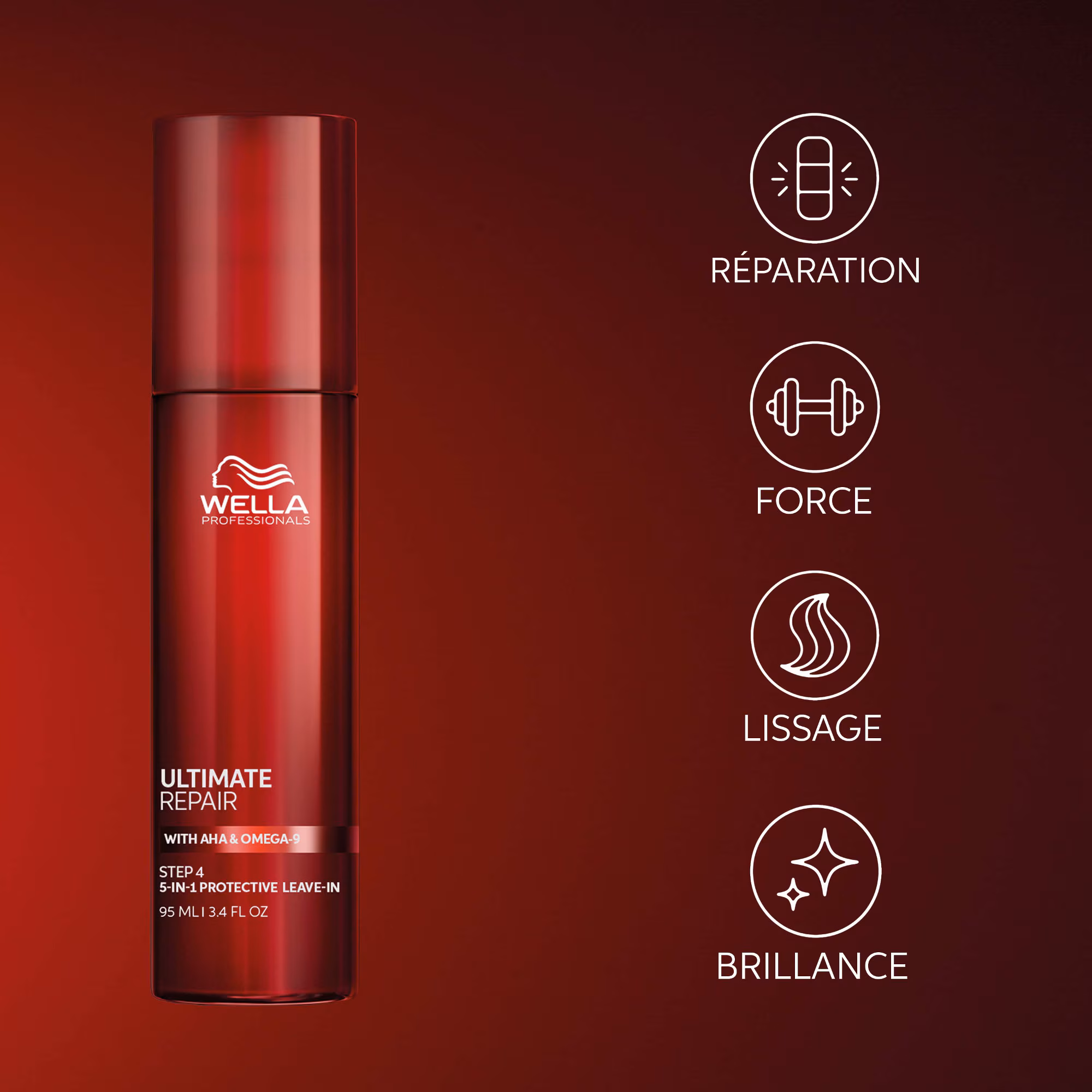 ULTIMATE REPAIRSoin protecteur sans rinçage, protection contre tous les types de dommages, 95 ml
