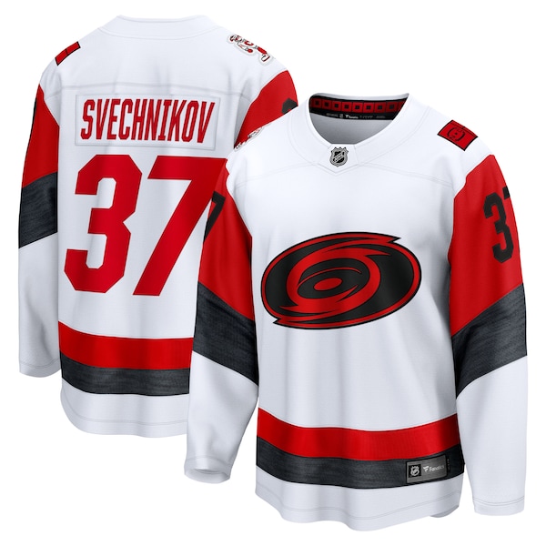 Andrei Svechnikov Carolina Hurricanes  Away Breakaway Jersey - White
