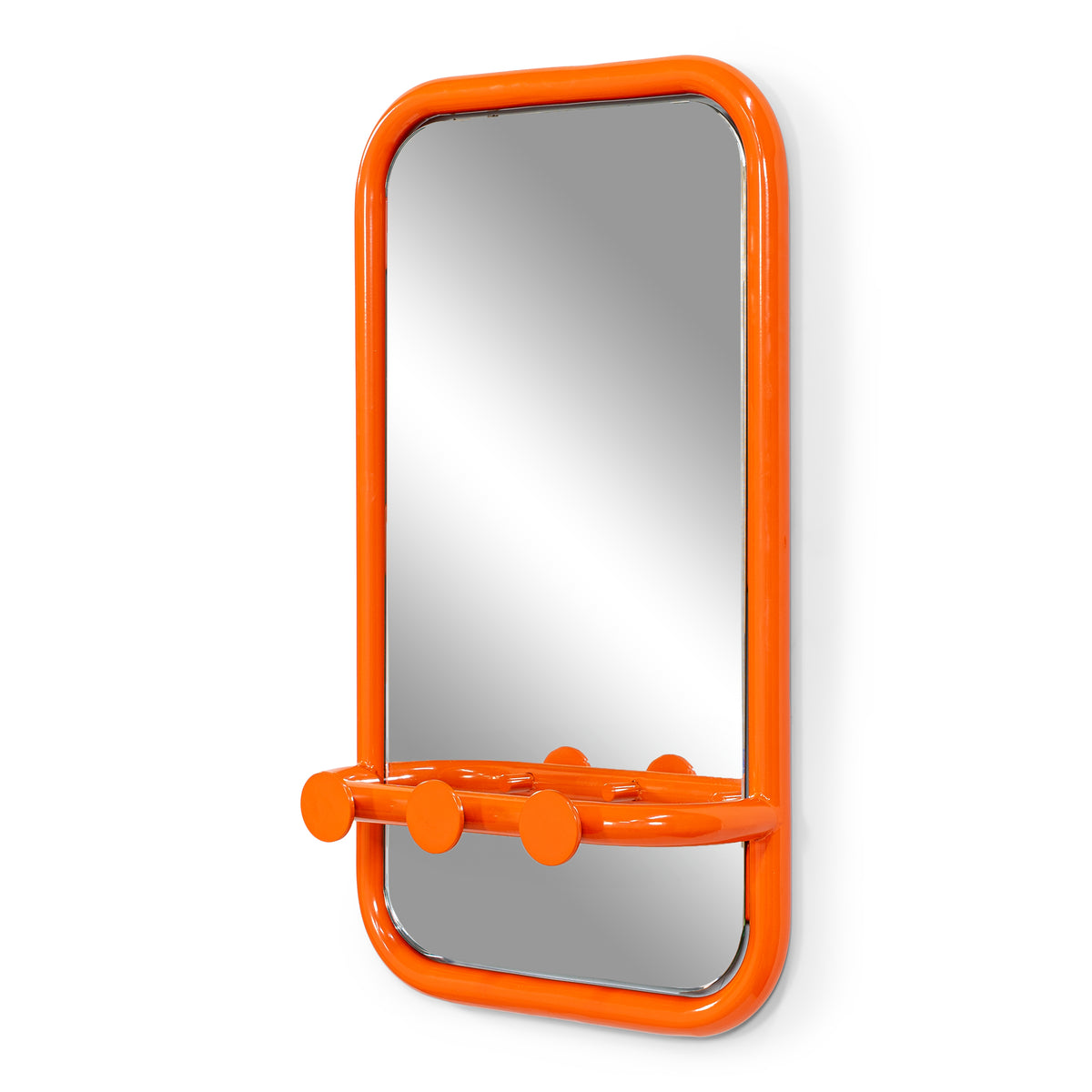 Spinder Design spiegel Retro Spiegel - Pure Orange - 3 haken