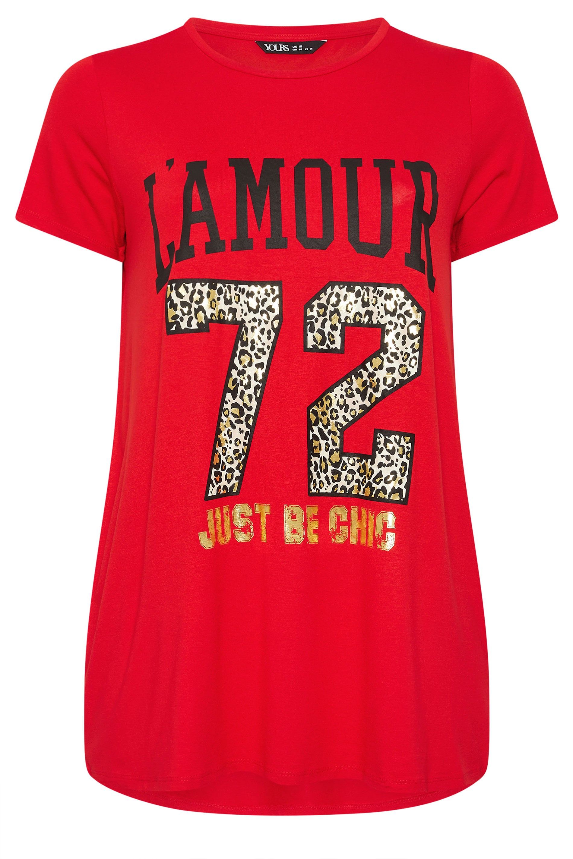 Yours Graphic Slogan T-shirt