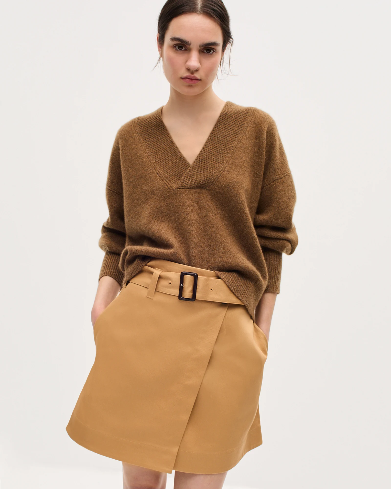 Jupe courte portefeuille