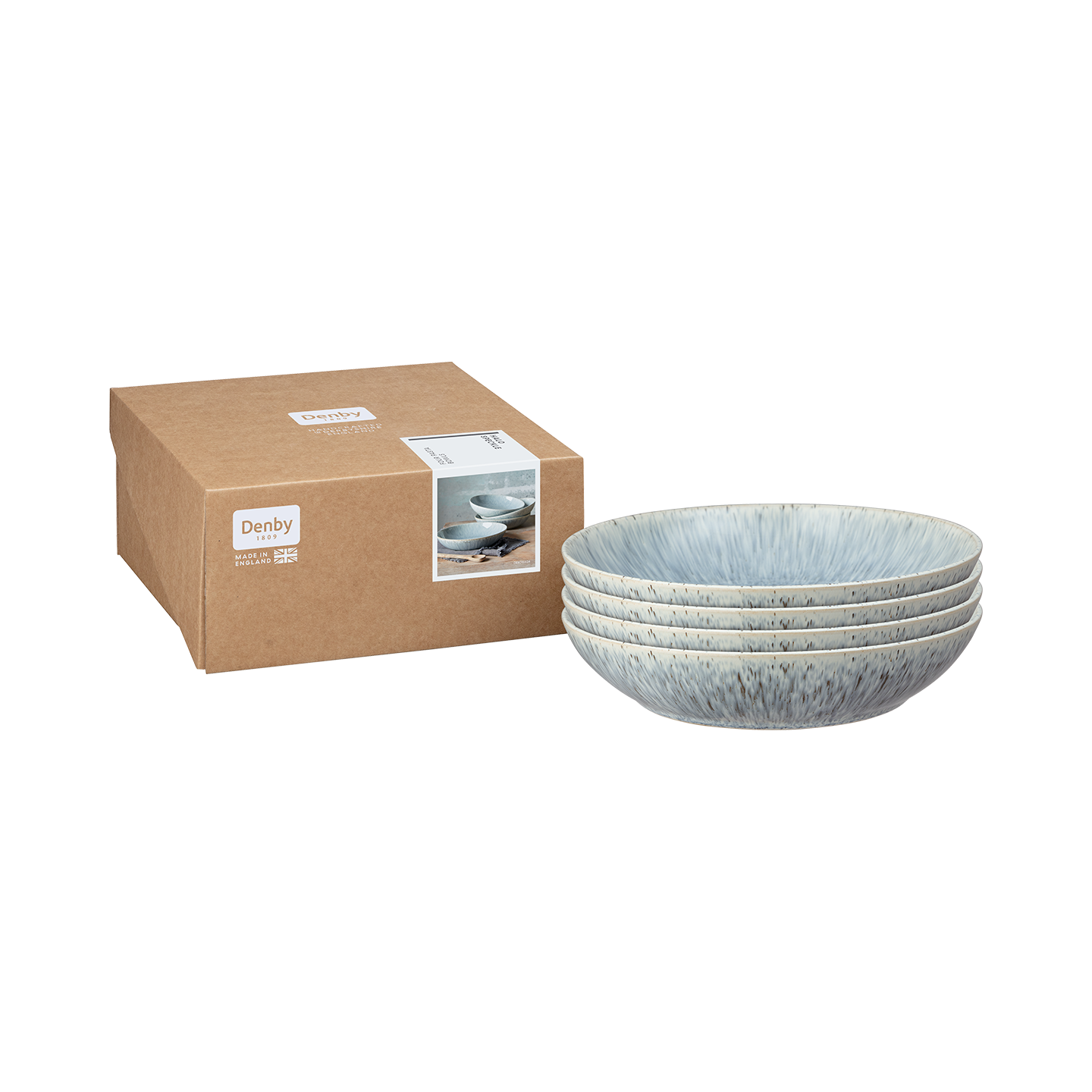 Halo Speckle Pasta Bowls - Set Of 4