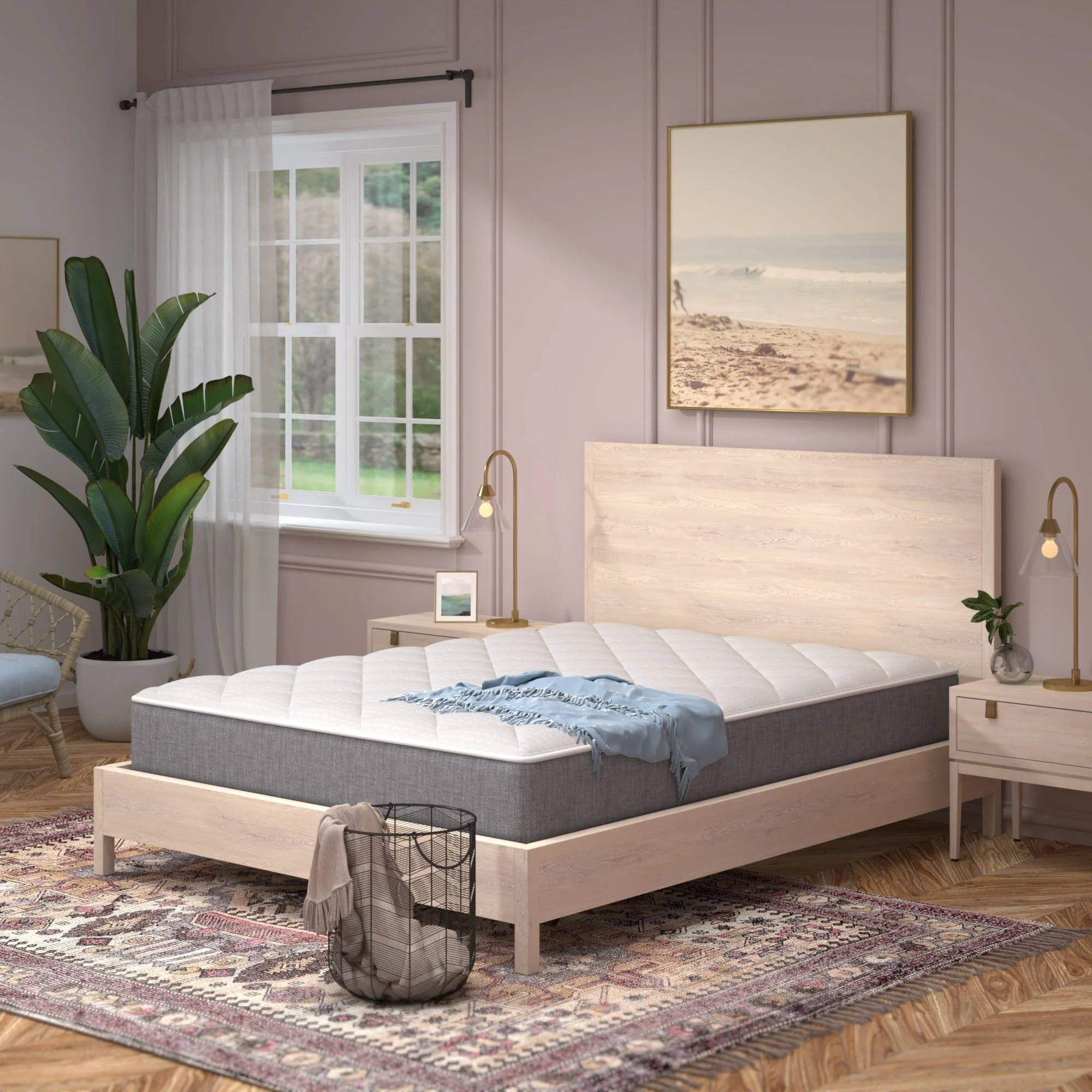 Select Luxury Firm 10-inch Comfort Foam Quilted Hybrid Mattress