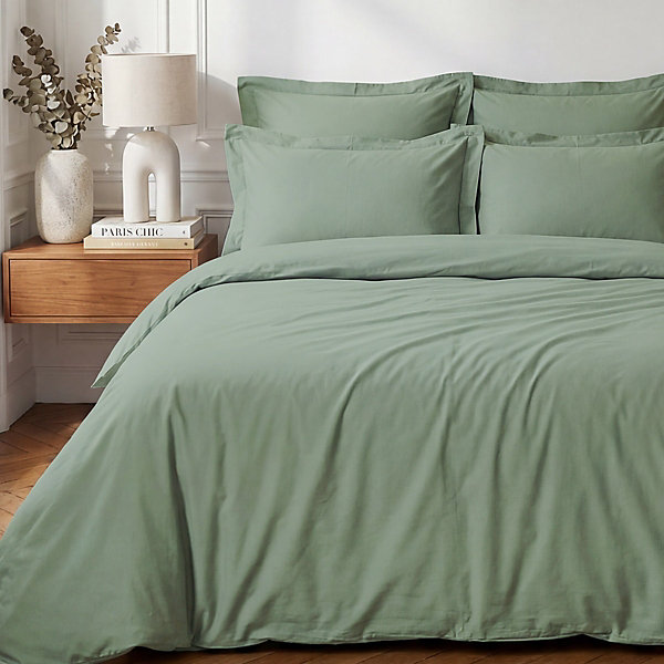 Drap housse bonnet 40 cm en percale cotonPLUSSauge 80x200 cm SOFT PERCALE