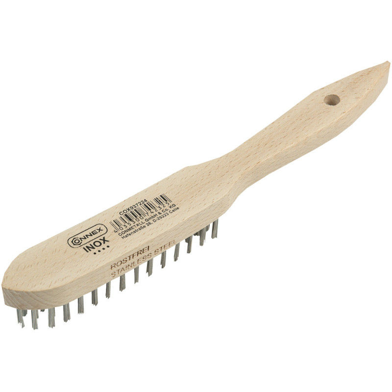 Brosse en acier inoxydable 4 rangs CONNEX