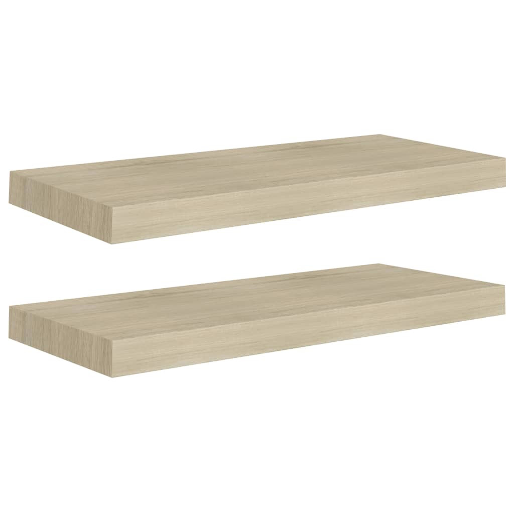 Półka ścienna Brąz 60 x 23.5 x 3.8 cm MDF vidaXL