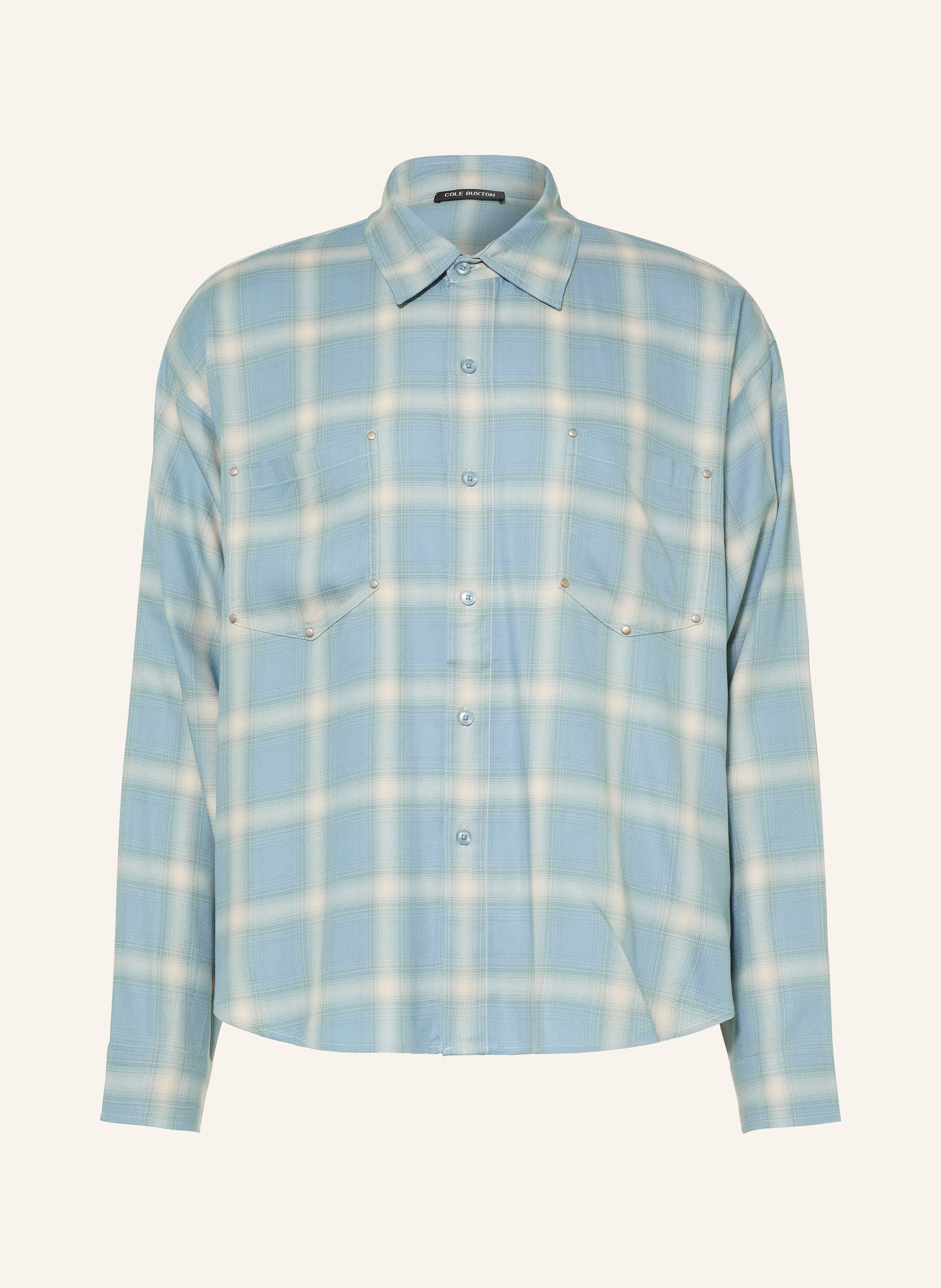 COLE BUXTON Hemd Comfort Fit mit Nieten
