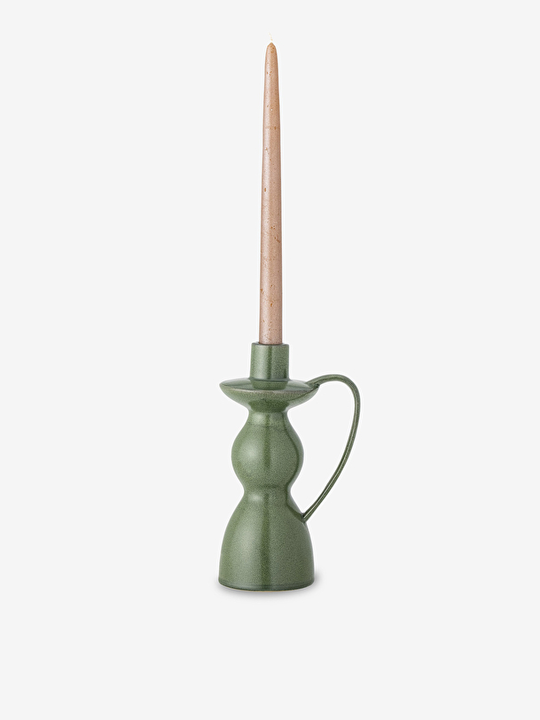 Bougeoir vintage l d13 h22 - bloomingville vert