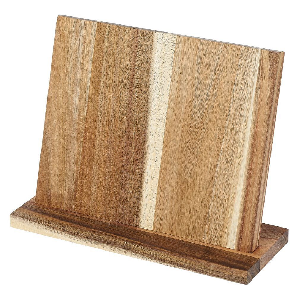 Support pour couteaux bois d'acacia 26,9x10,3xH21cm