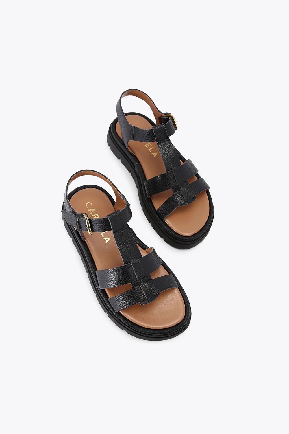 Carvela Pavilion T Bar' Leather Sandals