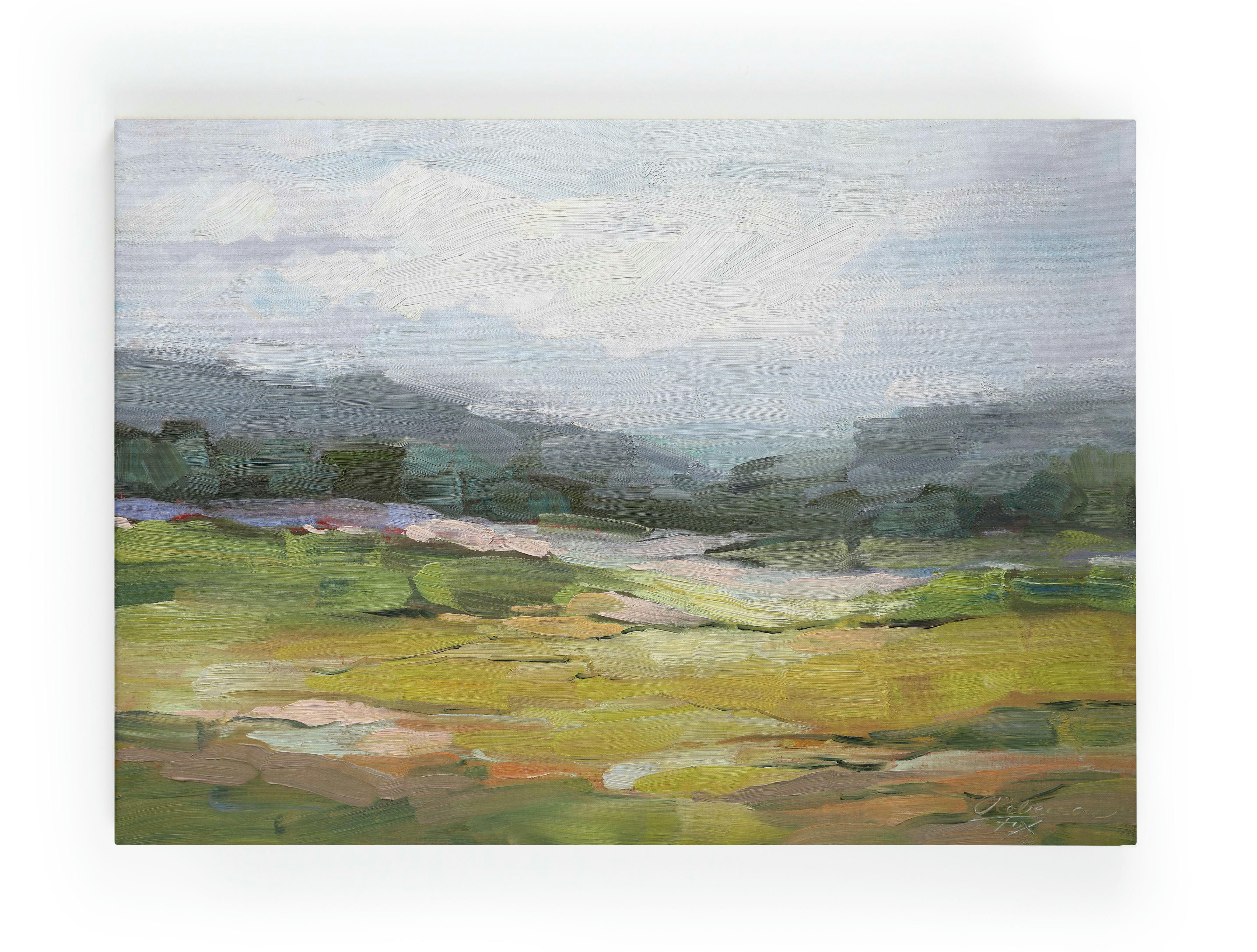 QUIET PLACE - Peinture sur toile 60x40 imprimé HD Endroit calme