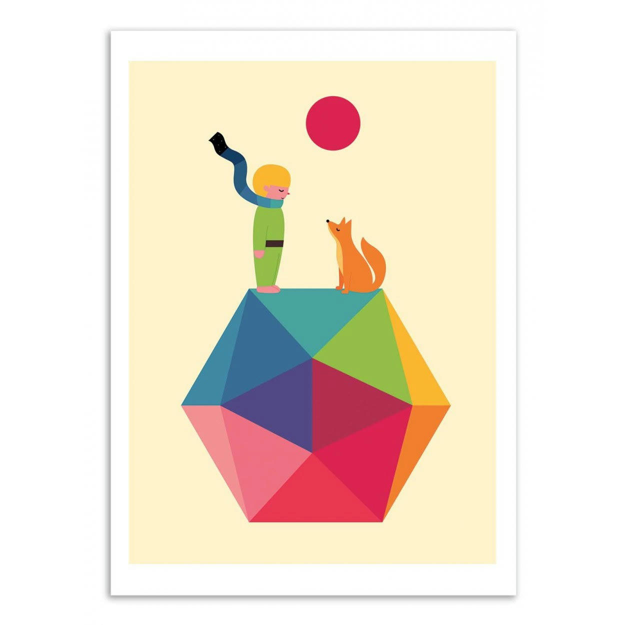 ANDY WESTFACE - ONCE UPON A TIME -  Affiche d'art 50 x 70 cm