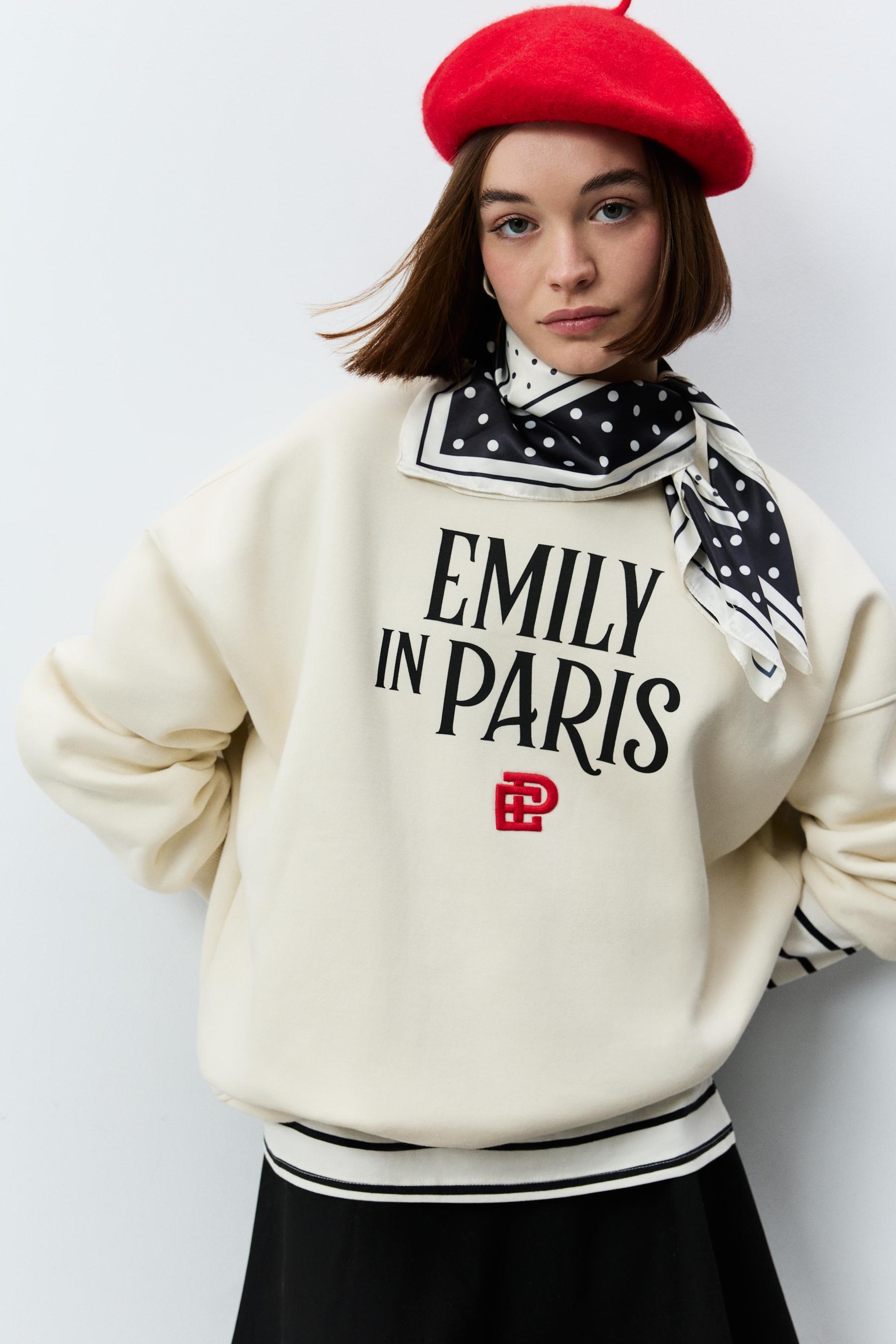 Sudadera estampados Emily in Paris™