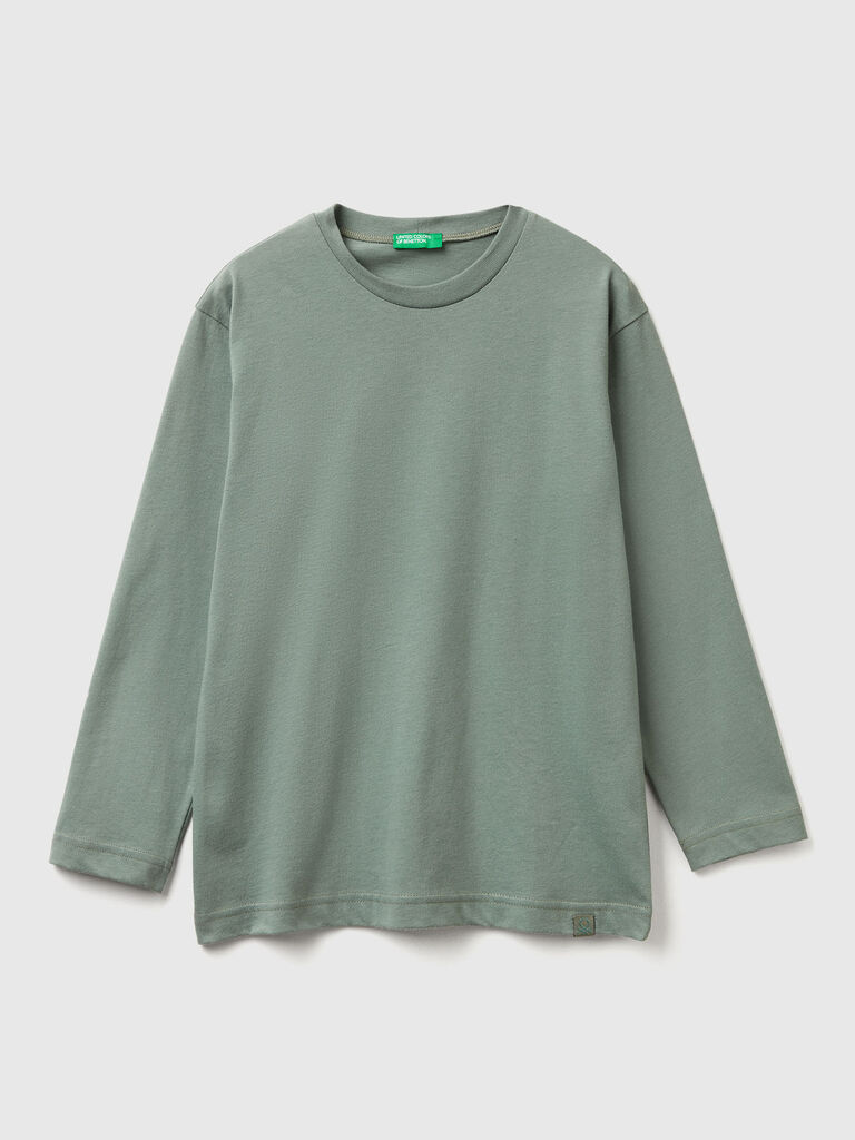 Cotton crew neck t-shirt