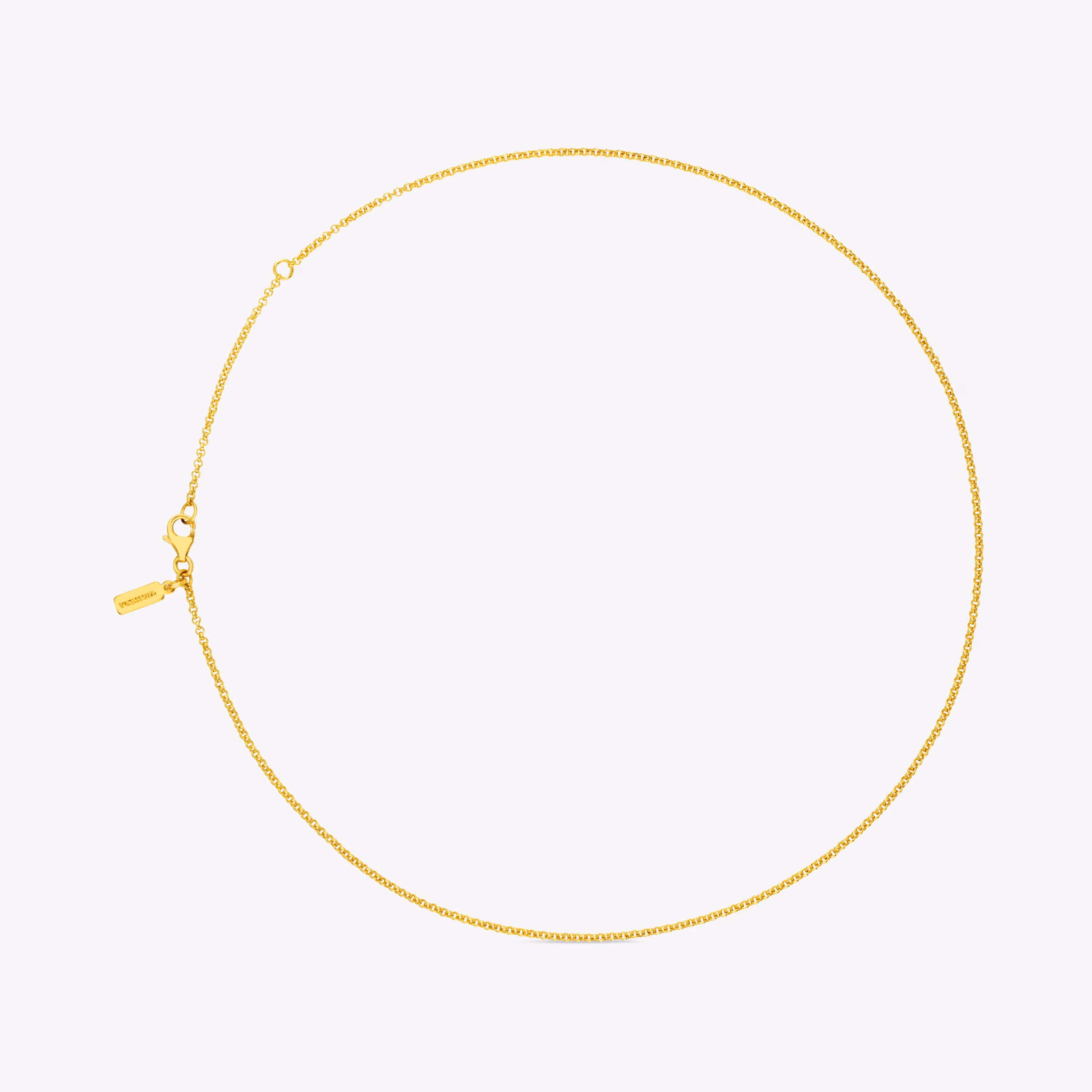 Gargantilla con baño de oro 18 kt sobre plata TOUS Chain