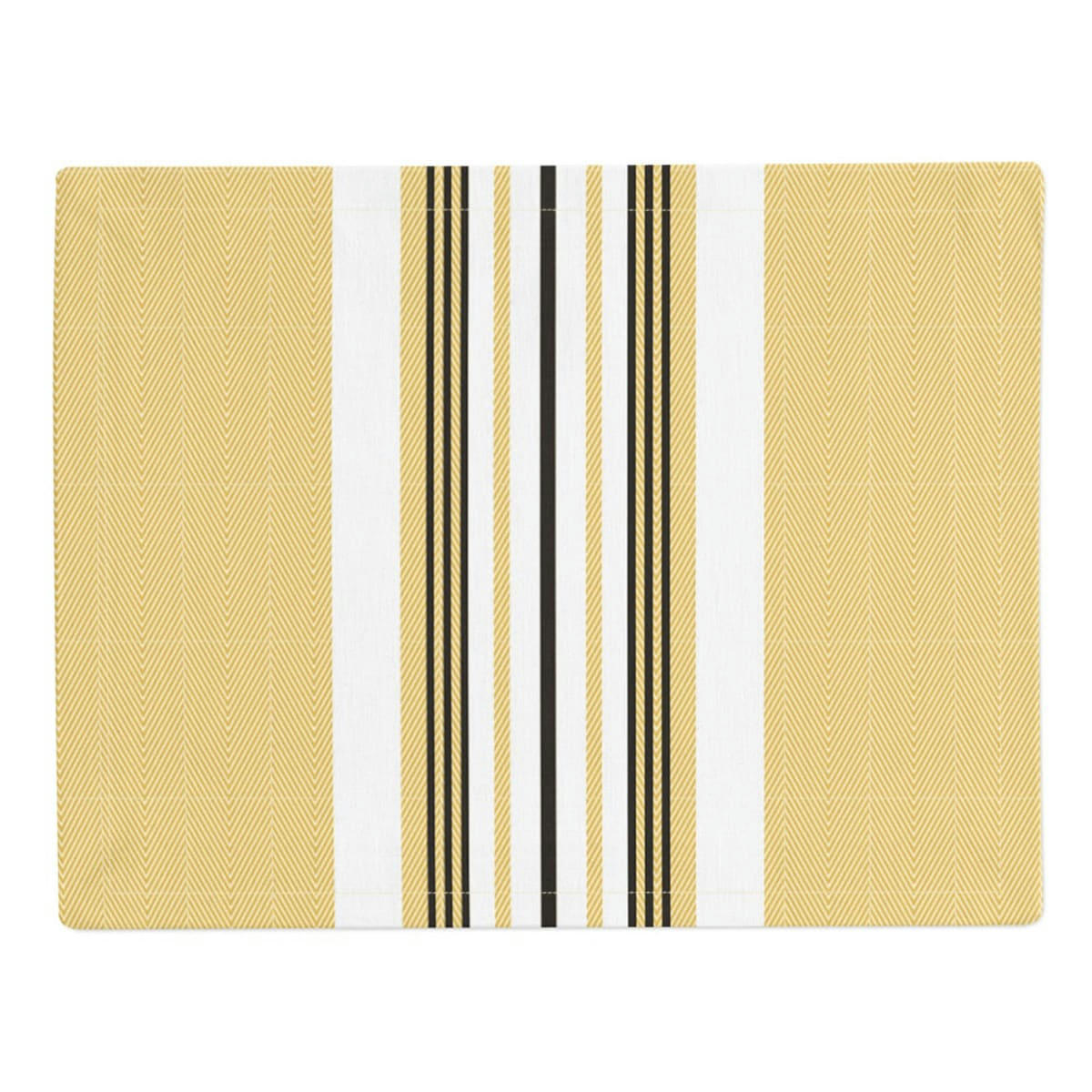 DONIBANE - Set de table coton Jaune 41x52 cm