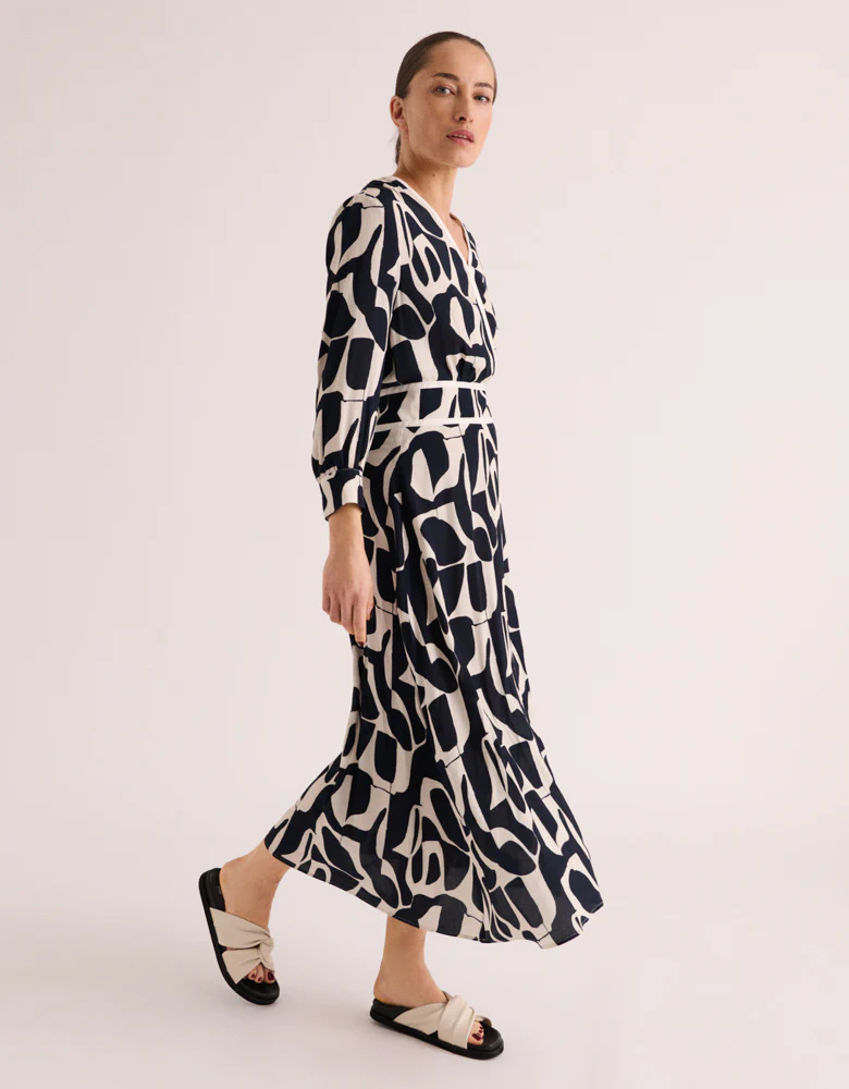 Robe longue imprimée RUBENS/88173/670