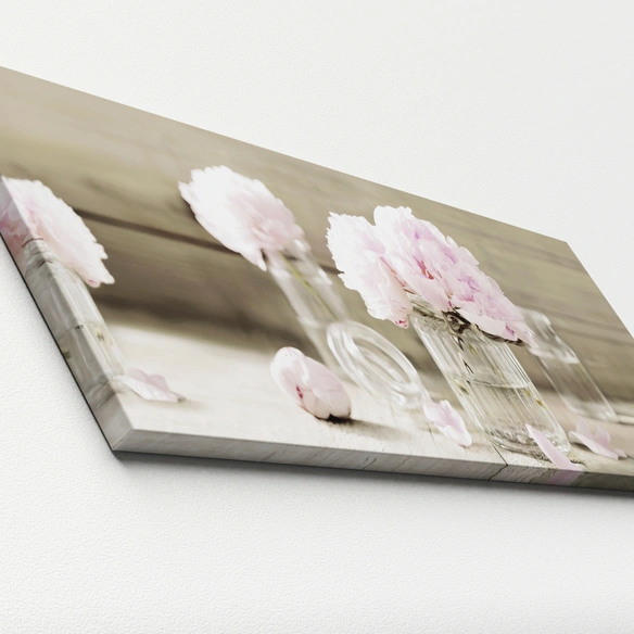 Keilrahmenbild »Rose Flowers«, Rahmen: Holzwerkstoff, natur