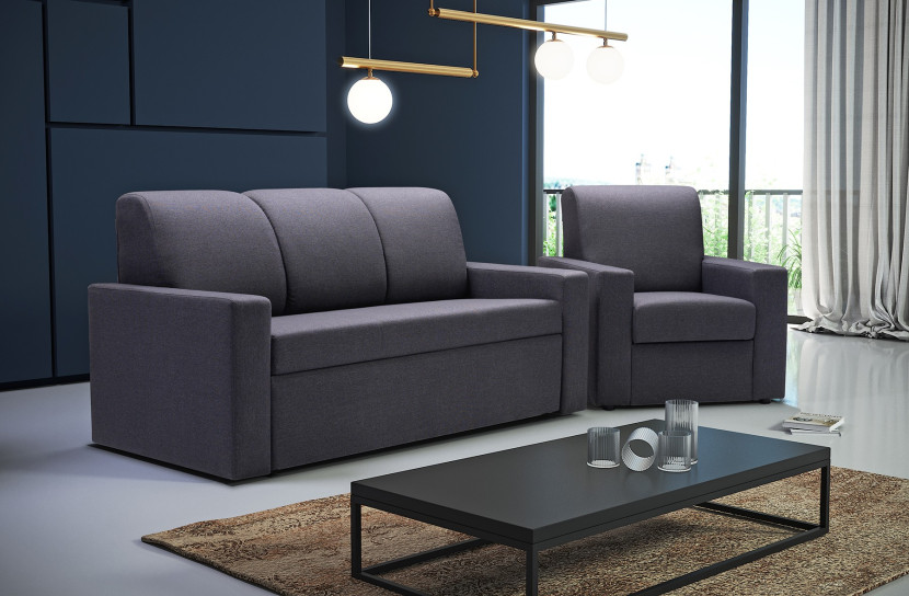 Sofa z funkcją spania LIVIO / INARI94 popiel