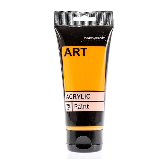 Light Orange Art Acrylic Paint 75ml