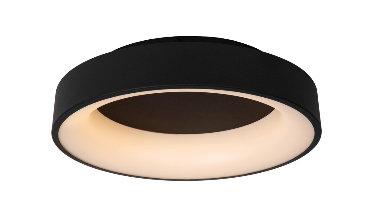 Lucide plafonnière MIRAGE - Geïntegreerde LED - Zwart