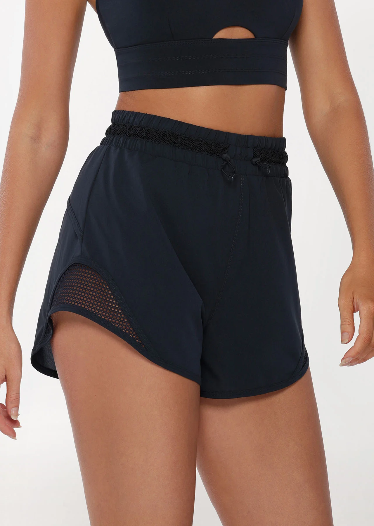 Utility High Waisted Run Shorts