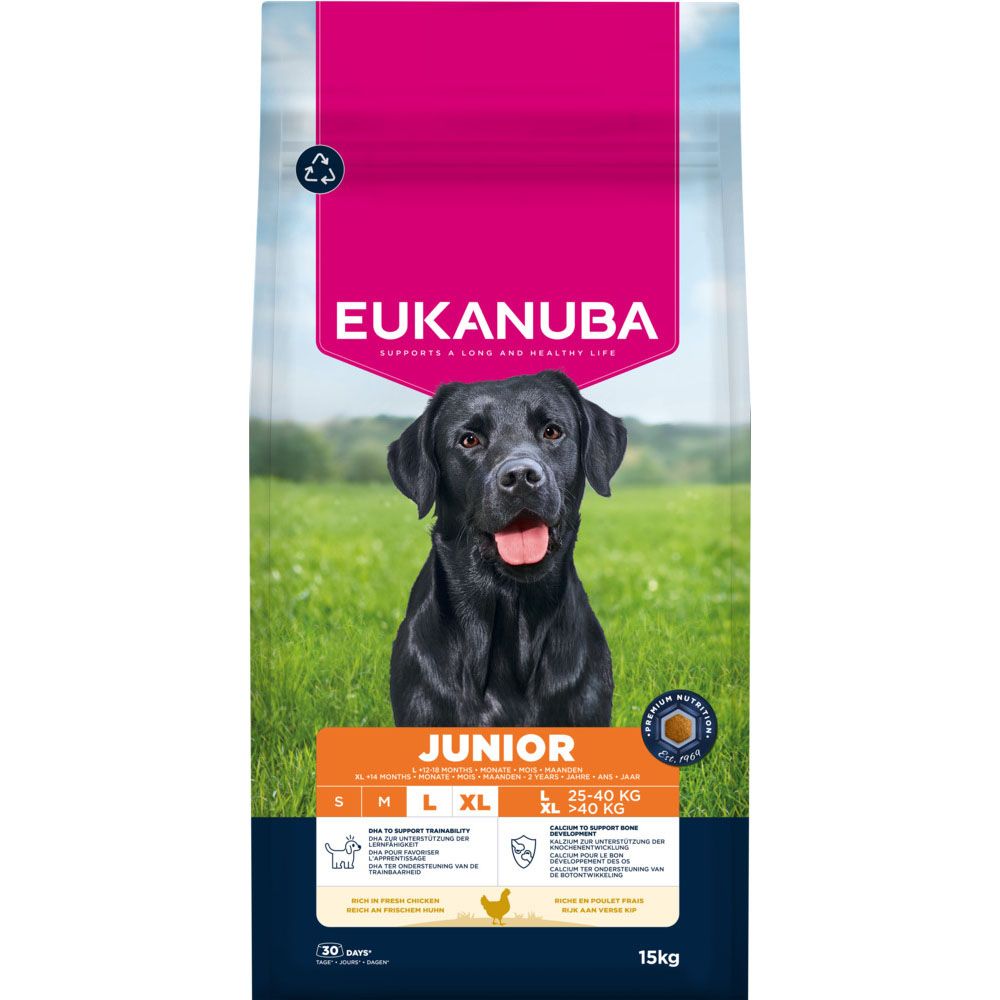 Eukanuba Premium Nutrition Junior Large & Giant Breed Chicken