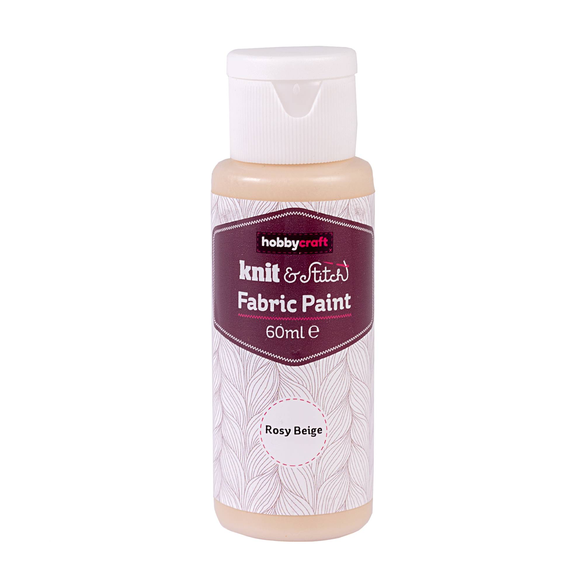 Rosy Beige Fabric Paint 60ml