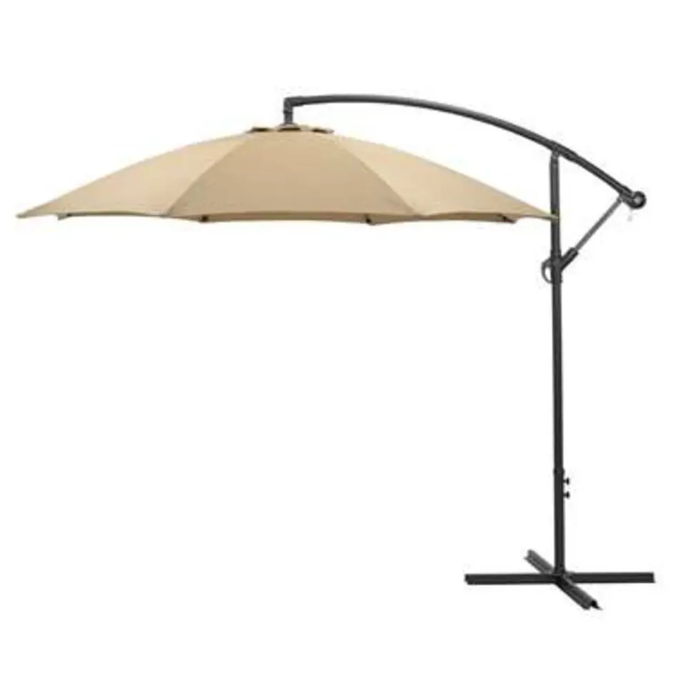 Garden Impressions Athene Zweefparasol &Oslash;300 cm taupe