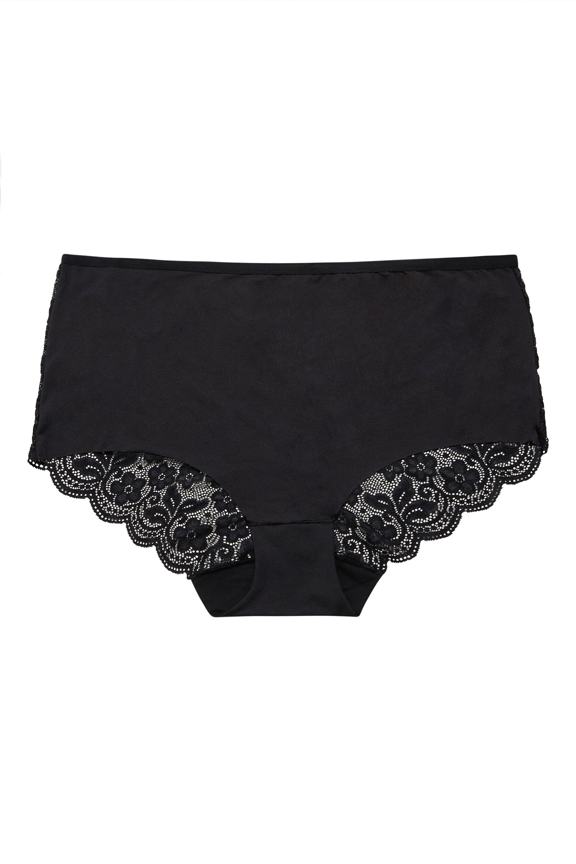 Yours 3 Pack Lace Full Briefs