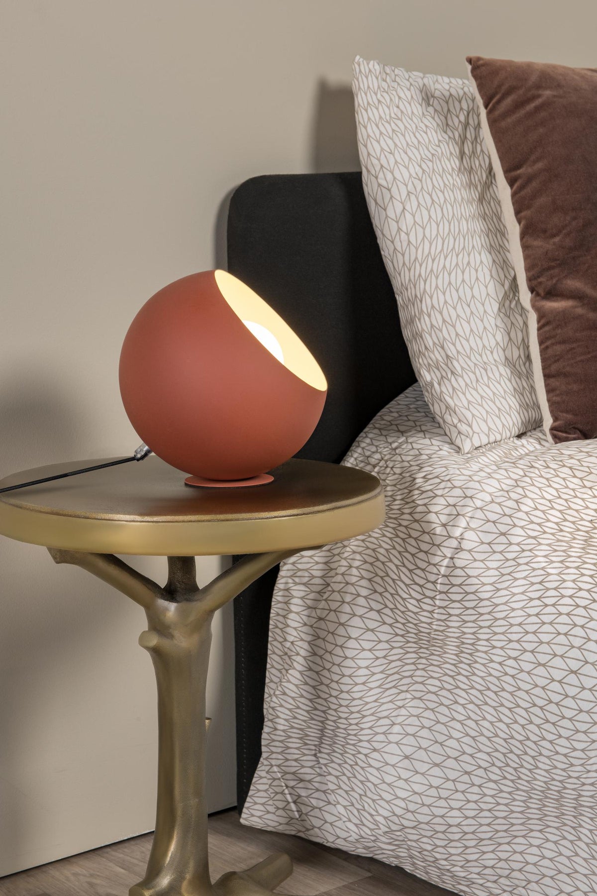 Lucide tafellamp DOREDOS - 1xE27 - Terracotta