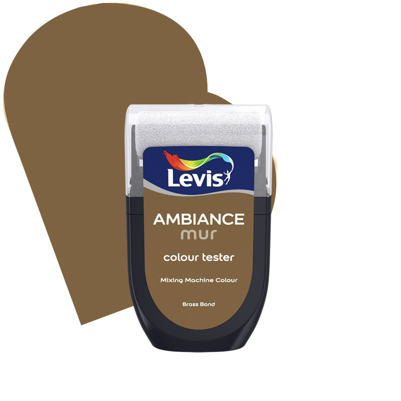 Testeur peinture pour murs Ambiance brass band 0,03 L LEVIS