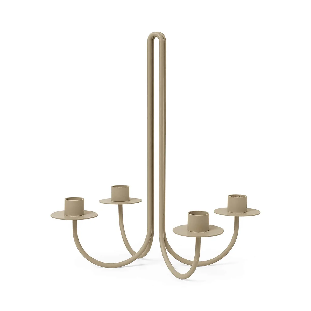 Ferm Living - Sway Kerzenhalter, cashmere