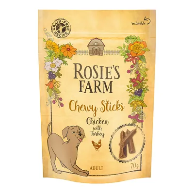 Rosie's Farm Chewy Sticks - Chicken with Turkey